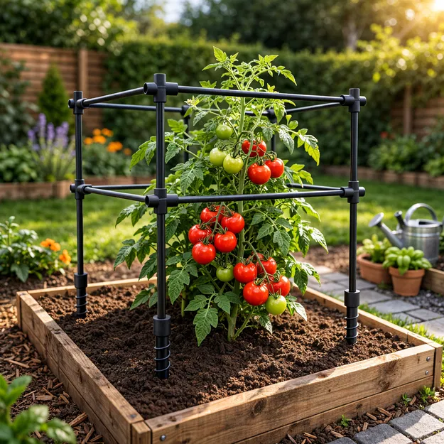 Giàn leo cây dạng module kèm chốt cắm đất - Image 1