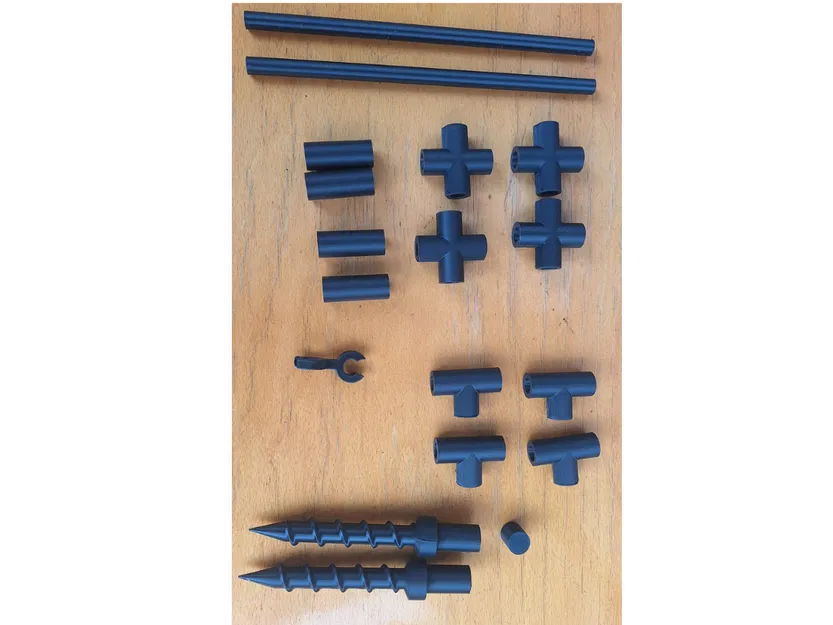 Giàn leo cây dạng module kèm chốt cắm đất - Image 5