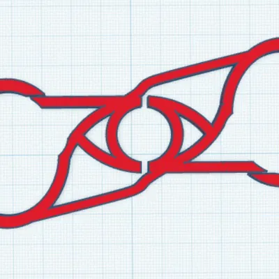 Vector-D2 - Móc khóa đa năng thiết kế đối xứng