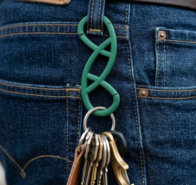 Móc khóa đa năng Vector-D2.2 - Thiết kế thông minh tối ưu cho in 3D - Image 2