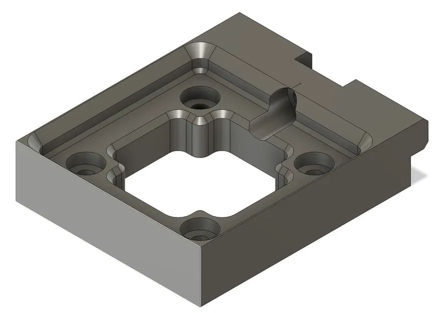 Giá đỡ Gridfinity cho nhôm 2020 máy in Voron, tương thích với tấm panel - Image 1
