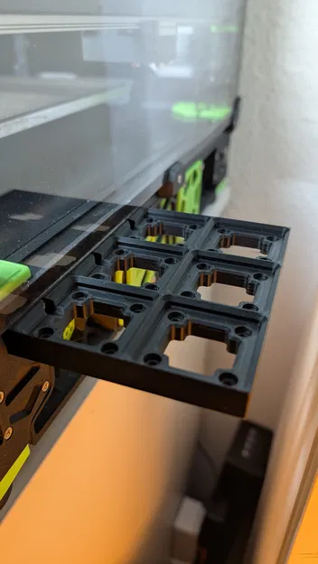 Đế Gridfinity 2x3 cho thanh nhôm 2020 máy in Voron, tương thích với tấm panel - Image 1