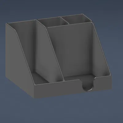 Khay đựng đồ dùng văn phòng 3D - Gọn gàng ngăn nắp cho bàn làm việc