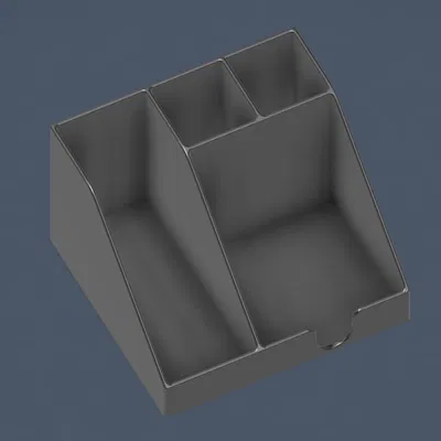 Khay đựng đồ dùng văn phòng 3D - Gọn gàng ngăn nắp cho bàn làm việc