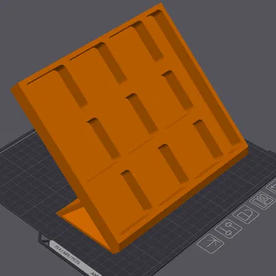 Khay Đựng Ốc Vít Thông Minh – Kệ Để Đồ Nghề Nghiêng Cho Bàn Làm Việc