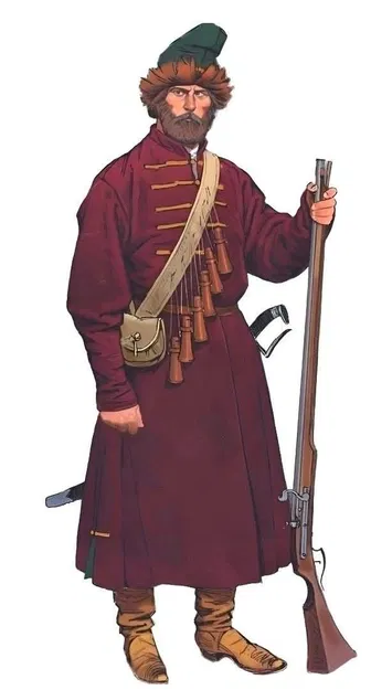 Mô hình 3D chiến binh xạ thủ Nga Streletc tinh xảo - Image 2