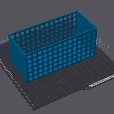 Hộp đựng đồ đục lỗ đa năng cho bàn làm việc hoặc xưởng cơ khí