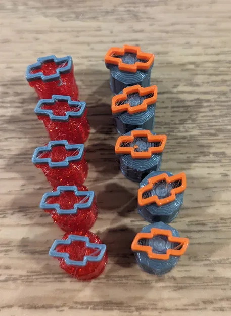 Nắp Đậy Van Lốp Xe Hình Logo Chevrolet Bow Tie - Image 1