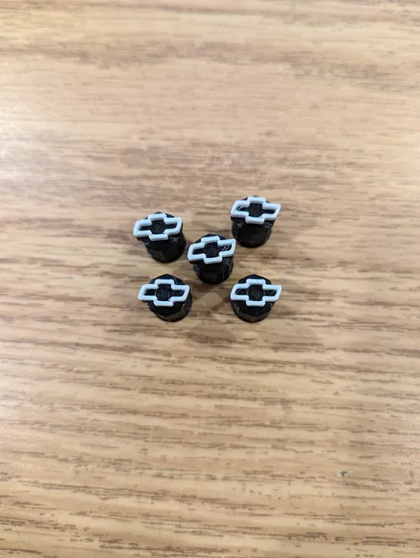 Nắp Đậy Van Lốp Xe Hình Logo Chevrolet Bow Tie - Image 2