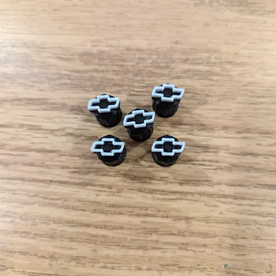 Nắp Đậy Van Lốp Xe Hình Logo Chevrolet Bow Tie