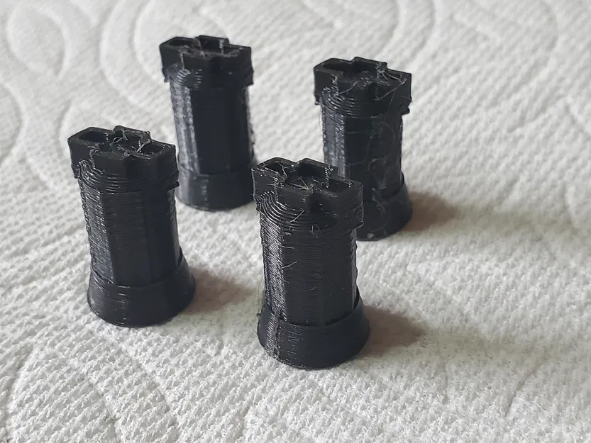 Nắp van Chev Stem Cap với phần loe 4mm - Image 2