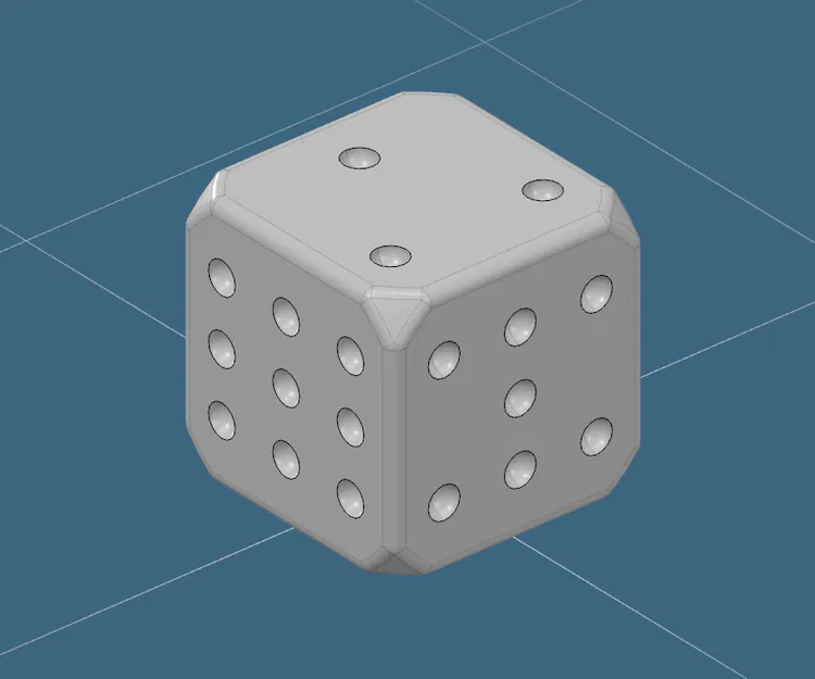 Mẫu xúc xắc độc lạ Weird Dice - Đồ chơi in 3D thú vị - Image 1