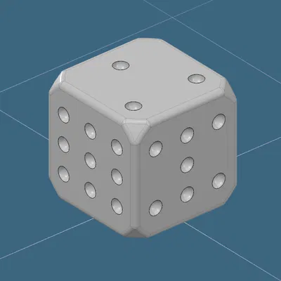 Mẫu xúc xắc độc lạ Weird Dice - Đồ chơi in 3D thú vị