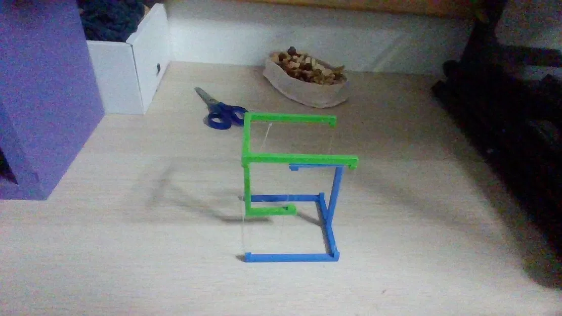 Mô hình Tensegrity treo lơ lửng độc đáo - File in 3D chất lượng - Image 1