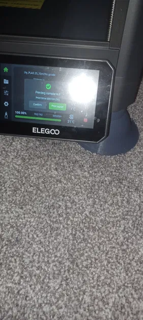 Bộ chân đế nâng cao máy in 3D (Large Centauri Carbon Feet) cho Elegoo - Image 1