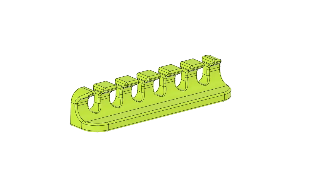 Bộ giá treo cáp và hộp đựng phụ kiện đa năng in 3D - Image 1