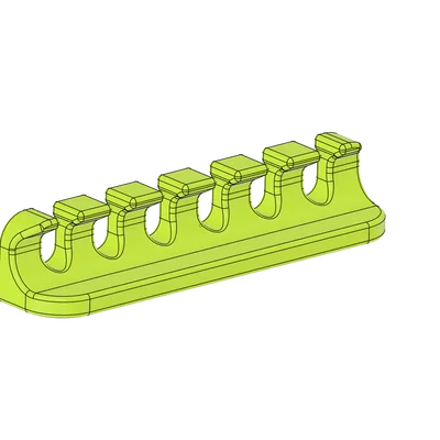 Bộ giá treo cáp và hộp đựng phụ kiện đa năng in 3D