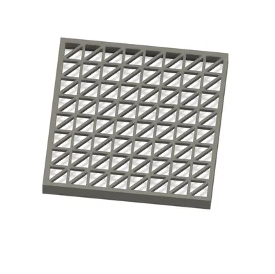 Lưới bảo vệ quạt 120mm - Họa tiết lưới tam giác