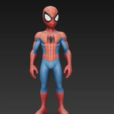 Mô hình 3D Người Nhện (Spider-Man) - Siêu anh hùng trang trí bàn