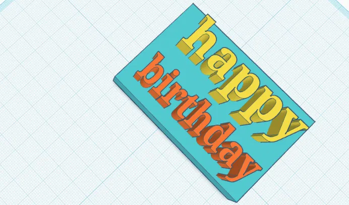 Biển trang trí Happy Birthday in 3D độc đáo cho tiệc sinh nhật - Image 2