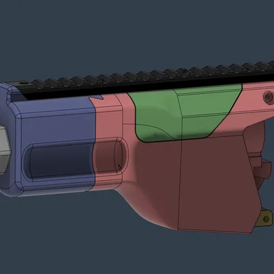 Bộ phận đầu nòng rút gọn cho Worker Kunlun