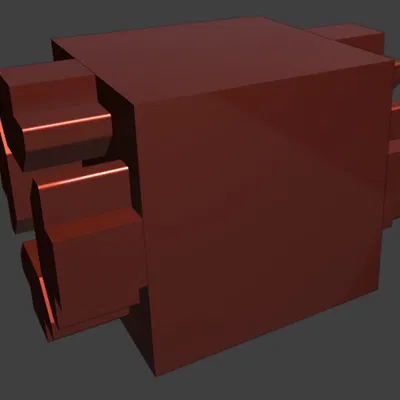 Khối nối góc 3 chiều cho thanh nhôm định hình 2020 (3-way/2-way)