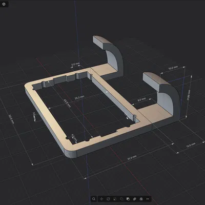 Giá treo máy đo độ ẩm buồng in cho Flashforge AD5M Pro