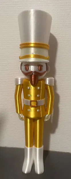 Mô hình chú lính chì Nutcracker đa màu (Christmas Nutcracker Remix) - Image 3