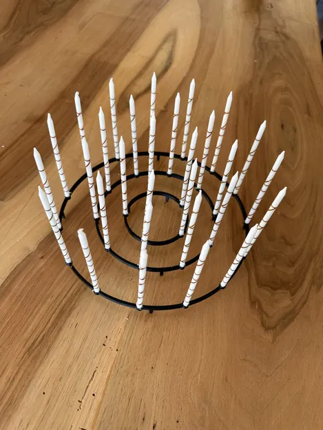 Đế cắm nến sinh nhật dạng vòng - Image 1