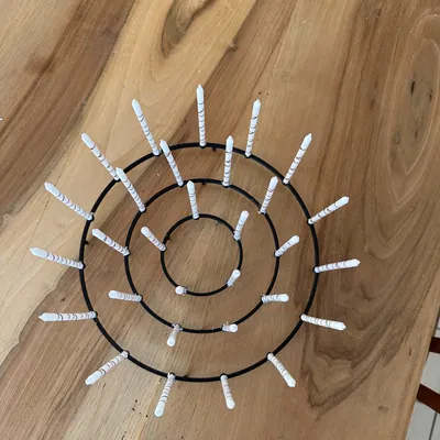 Đế cắm nến sinh nhật dạng vòng