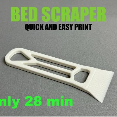 Dụng cụ cạo bàn in 3D (bed scraper) nhanh chóng chỉ 28 phút