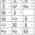 Bộ sưu tập bể chứa công nghiệp (Storage Tanks) cho sa bàn 3D - Thumbnail 2