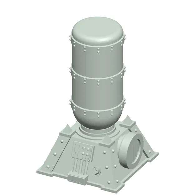 Bộ sưu tập bể chứa công nghiệp (Storage Tanks) cho sa bàn 3D - Image 3