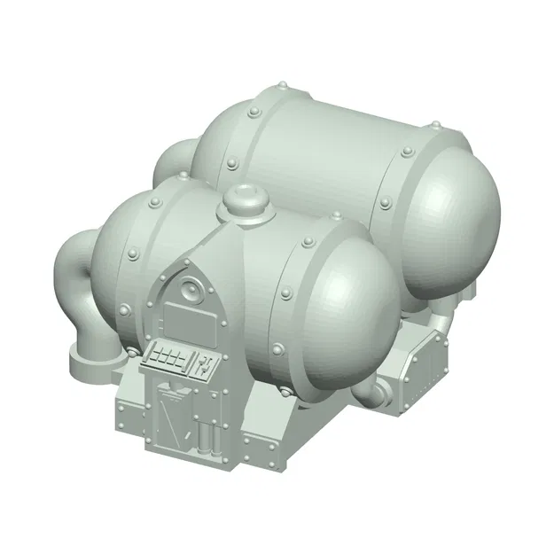Bộ sưu tập bể chứa công nghiệp (Storage Tanks) cho sa bàn 3D - Image 6