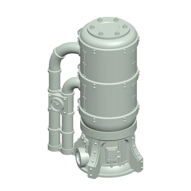 Bộ sưu tập bể chứa công nghiệp (Storage Tanks) cho sa bàn 3D - Image 7