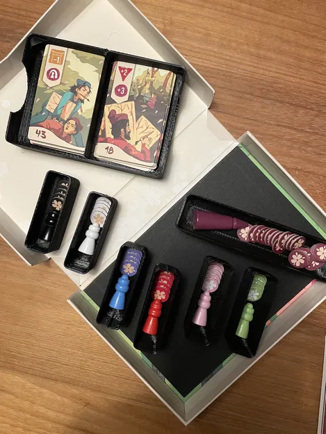 Khay đựng cho board game Sakura (Knizia) - Image 2