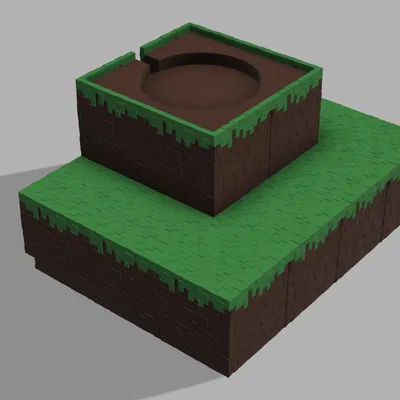 Đế đặt Toniebox chủ đề Minecraft