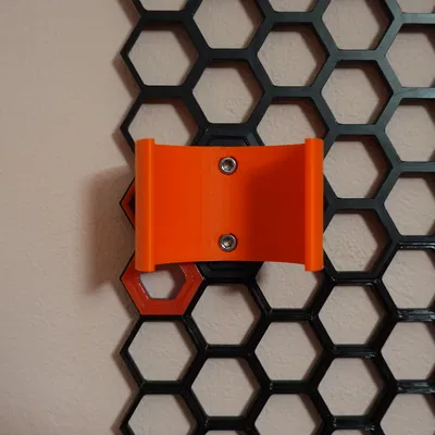 Giá treo ống thổi lá Makita cho Honeycomb Storage Wall (HSW) - Kèm file Fusion 360 và STEP