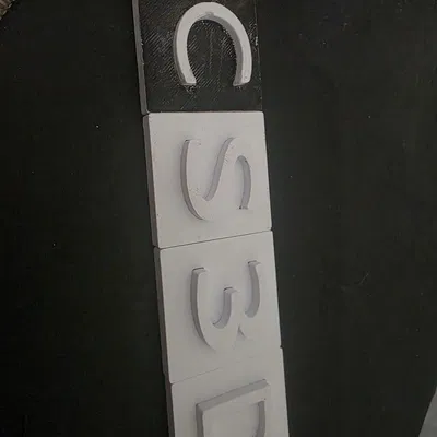 Targhette personalizzabili - Bảng tên tùy chỉnh bằng chữ cái và số