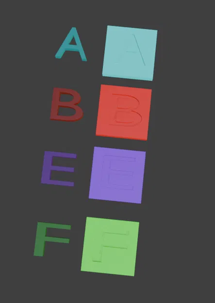 Targhette personalizzabili - Bảng tên tùy chỉnh bằng chữ cái và số - Image 4