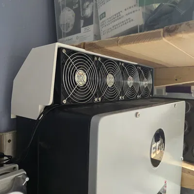 Giá đỡ quạt tản nhiệt dọc cho biến tần EG4 18kv