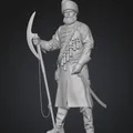 Mô hình in 3D chiến binh Nga cổ đại Streletc đầy uy quyền - Thumbnail 1