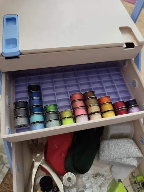 Khay 3D sắp xếp suốt chỉ may vá thông minh - Giải pháp gọn gàng - Image 1