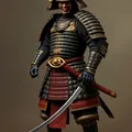 Mô hình Samurai Golden Crest - Tượng võ sĩ Nhật Bản ấn tượng - Thumbnail 2