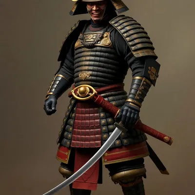 Mô hình Samurai Golden Crest - Tượng võ sĩ Nhật Bản ấn tượng
