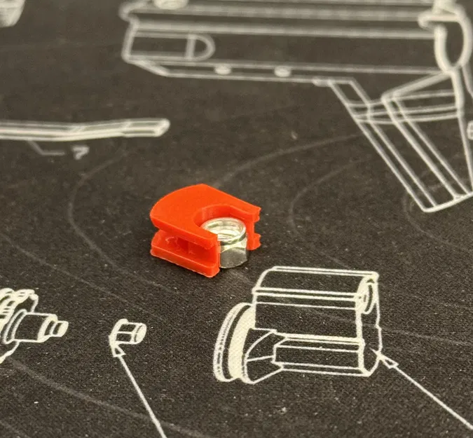 Bộ chuyển đổi cờ-lê VEX VRC sang ốc HCU (M4) V1 - Image 2