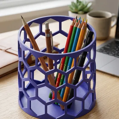 Khay đựng đồ để bàn lưới lục giác