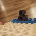 Mô hình ký hiệu Ampersand in 3D tương thích với bộ lắp ráp Duplo - Thumbnail 2