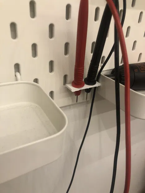 Giá treo que đo đồng hồ vạn năng cho bảng IKEA Skadis - Image 2