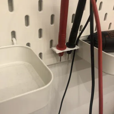 Giá treo que đo đồng hồ vạn năng cho bảng IKEA Skadis